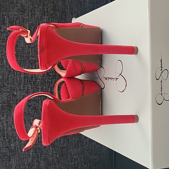 Jessica Simpson Platform Opentoe Heels - Picture 5 of 6